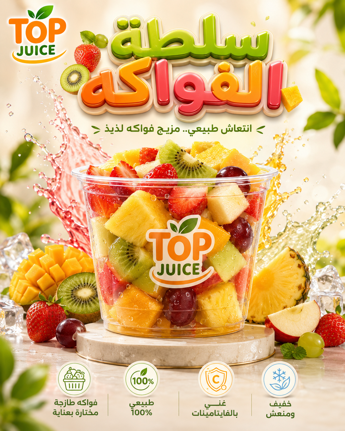 سلطة الفواكه