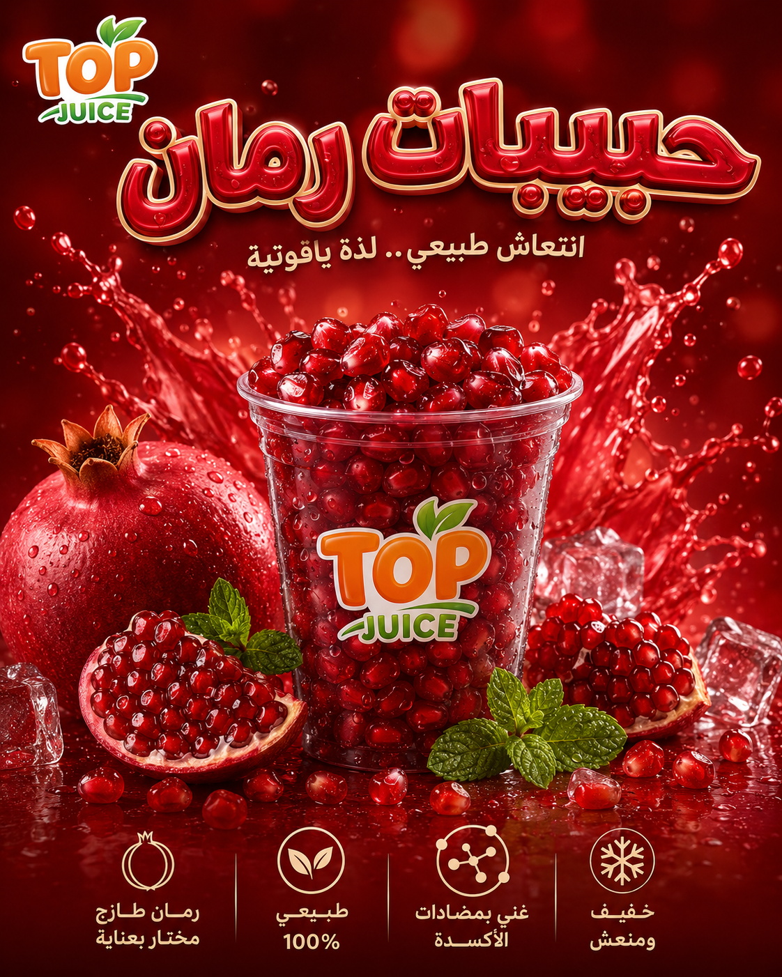 حبيبات رمان
